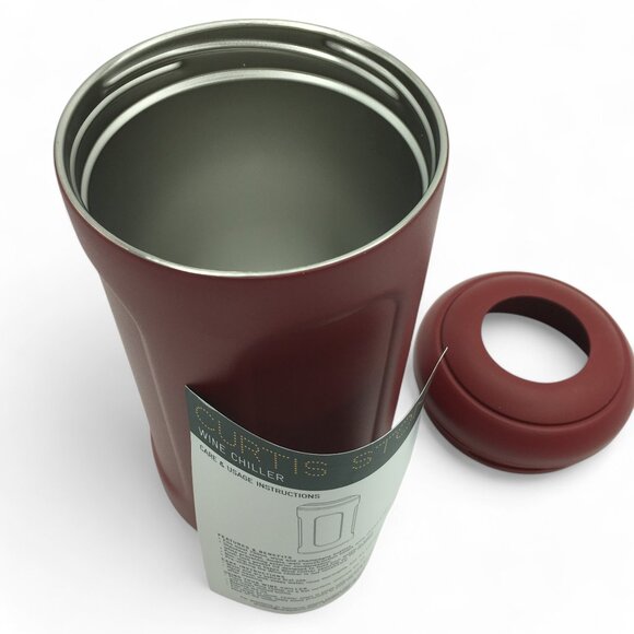 Curtis Stone Wine Chiller in Burgundy Red NEW - Picture 5 of 7